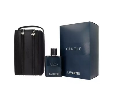 Laverne, Gentle, zestaw: woda perfumowana, 100 ml + kosmetyczka