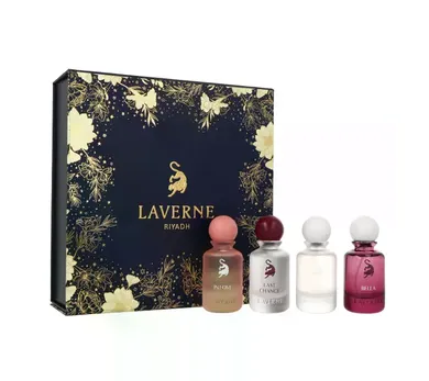 Laverne, Riyadh For Her, zestaw: woda perfumowana, 4-25 ml