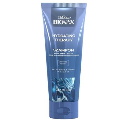 L`biotica, Biovax, Glamour Hydrating Therapy, nawilżający szampon do włosów, 200 ml