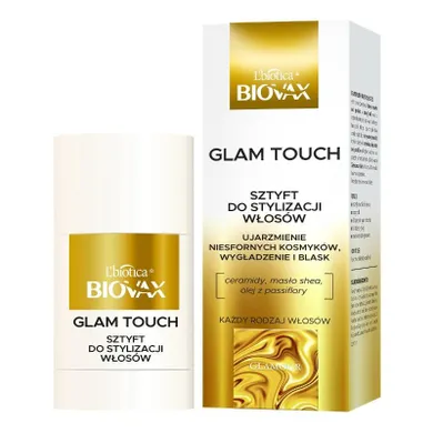 L`biotica Biovax glamour, wygładzający sztyft ujarzmiający, 25 ml