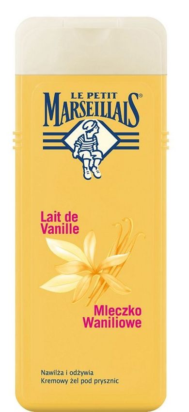 Le Petit Marseillais, żel pod prysznic, mleczko waniliowe, 400 ml