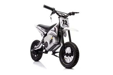 Lean Cars, A9901, motor crossowy, pojazd na akumulator, biały