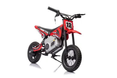 Lean Cars, A9901, motor crossowy, pojazd na akumulator, czerwony
