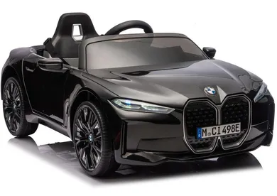Lean Cars, BMW I4, pojazd na akumulator 4-4, JE1009, czarny