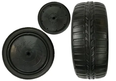 Lean Cars, BMW, koło do pojazdu na akumulator, jj2168 x6m