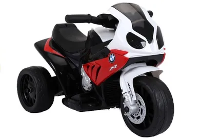 Lean Cars, BMW S1000RR, Motor trójkołowy, pojazd na akumulator, czerwony