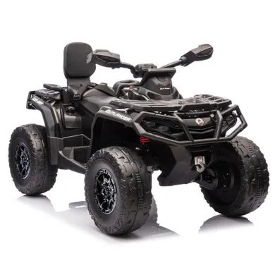 Lean Cars, Can-Am Outlander 4-4, quad, pojazd na akumulator, czarny, DK-CA005