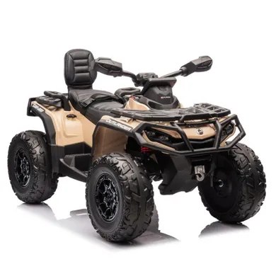 Lean Cars, CAN-AM Outlander 4-4, quad, pojazd na akumulator, khaki, DK-CA005