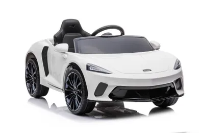 Lean Cars, McLaren GT 12V, pojazd na akumulator, biały