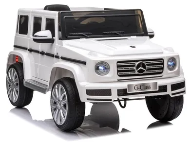 Lean Cars, Mercedes-Benz G500, pojazd na akumulator, biały