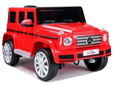 Lean Cars, Mercedes-Benz G500, pojazd na akumulator, czerwony