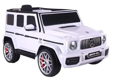 Lean Cars, Mercedes-Benz G63, pojazd na akumulator, S306-1, Biały