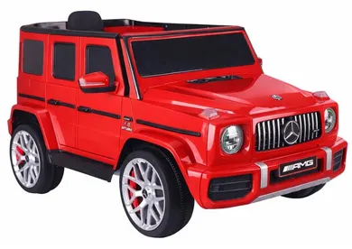 Lean Cars, Mercedes-Benz G63, pojazd na akumulator, S306-1, Czerwony