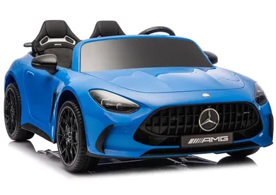 Lean Cars, Mercedes GT63 AMG, pojazd na akumulator, DK-GT63 24V LCD, niebieski