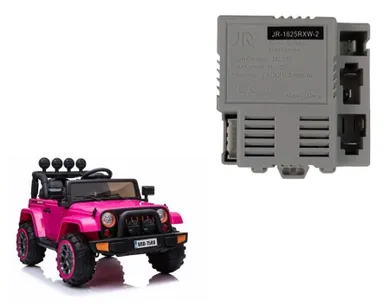 Lean Cars, moduł centralka do pojazdu na akumulator, JR-1625RXW-2, BRD-7588