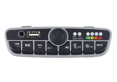 Lean Cars, panel muzyczny do pojazdu na akumulator, 24V XMX623B