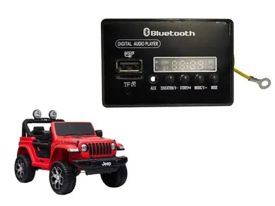 Lean Cars, panel muzyczny do pojazdu na akumulator, DK-JWR555