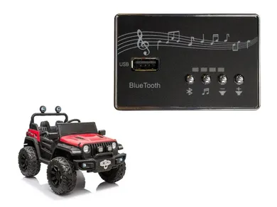 Lean Cars, panel muzyczny do pojazdu na akumulator, HC-8988