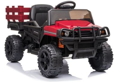 Lean Cars, pojazd na akumulator, BDM0926, czerwony