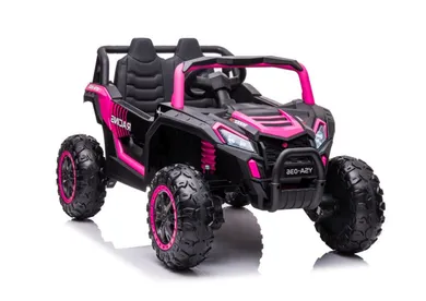 Lean Cars, pojazd na akumulator, YSA036 4-4, różowy