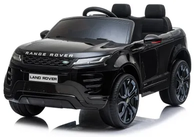 Lean Cars, Range Rover Evoque, pojazd na akumulator, czarny lakierowany