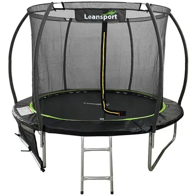 Lean Sport, Max, trampolina, 6ft, czarno-zielona