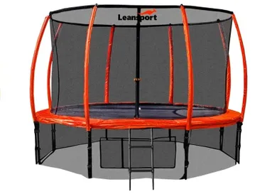 Lean Sport, trampolina z siatką, 14ft