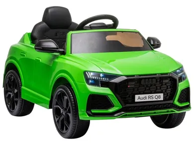 Lean Toys, Audi RS Q8, pojazd na akumulator, zielony