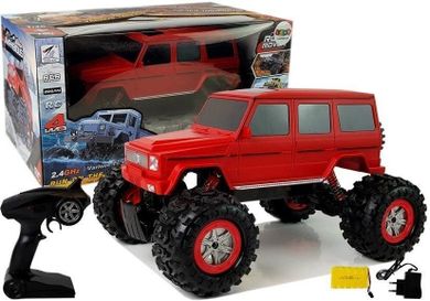 Lean Toys, auto terenowe amfibia 4-4, pojazd zdalnie sterowany, 1:12