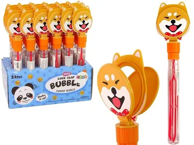 Lean Toys, bańki mydlane, piesek, 30 cm