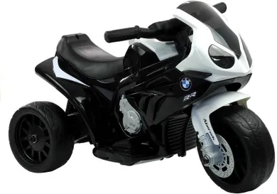 Lean Toys, BMW S1000RR, motor trójkołowy, pojazd na akumulator, czarny