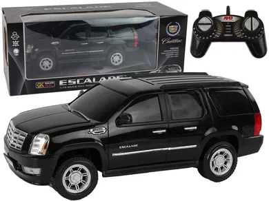 Lean Toys, Cadillac Escalade, pojazd zdalnie sterowany, czarny, 1:16