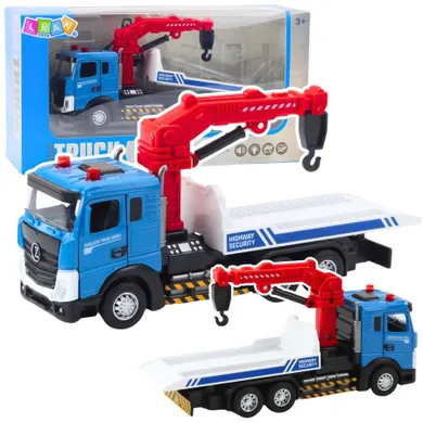 Lean Toys, ciężarówka laweta, pojazd z holownikiem