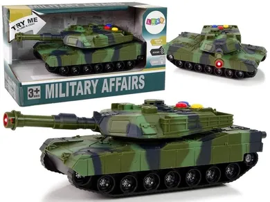 Lean Toys, czołg, pojazd wojskowy, 1:32