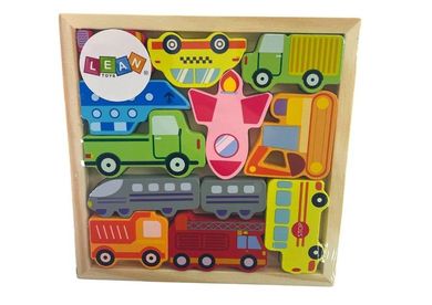 Lean Toys, drewniane puzzle, środki transportu