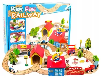 Lean Toys, drewniany tor