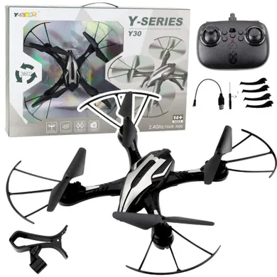 Lean Toys, dron Y30 R/C lED lekki żyroskop obrotowy