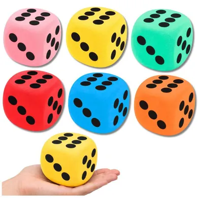 Lean Toys, duża kość piankowa, 8 cm, 1 szt.