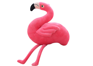 Lean Toys, flaming, maskotka, różowy, 15 cm