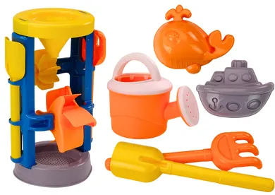Lean Toys, foremki do piasku + młynek