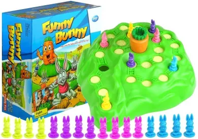 Lean Toys, Funny Bunny, wyścig po marchew, gra familijna