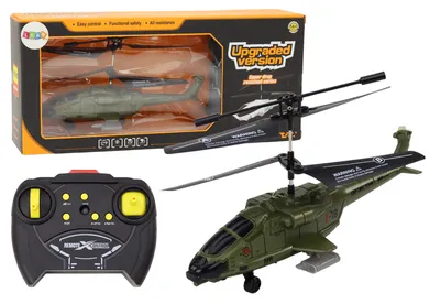Lean Toys, helikopter wojskowy, pojazd zdalnie sterowany