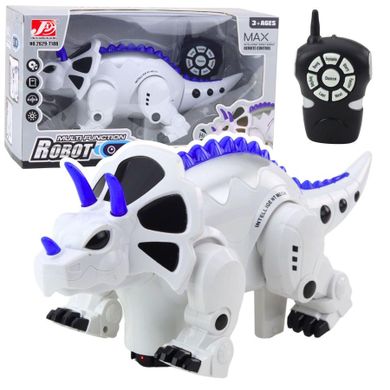 Lean Toys, inteligentny robot dinozaur zdalnie sterowany, triceratops
