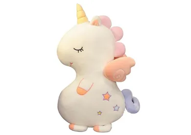 Lean Toys, Jednorożec, maskotka, 50 cm
