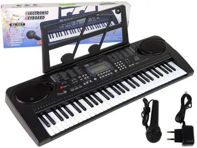 Lean Toys, keyboard MQ-6159 + mikrofon i bluetooth