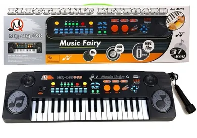 Lean Toys, keyboard z mikrofonem, 37 klawiszy