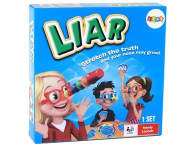 Lean Toys, Kłamczuch, okulary z noskiem, gra familijna