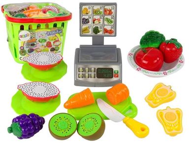 Lean Toys, koszyczek z warzywami do krojenia