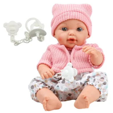 Lean Toys, lalka bobas, interaktywna, 30 cm