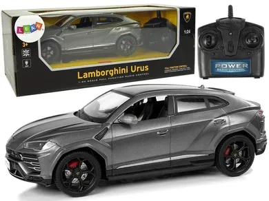 Lean Toys, Lamborghini Urus, pojazd zdalnie starowany, 1:24, czarny